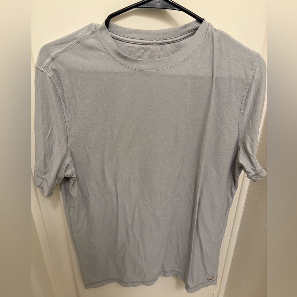 Vuori - Strato Tech Tee - S - Bluish Light Grey